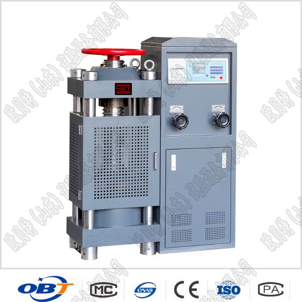 YES路面磚壓力試驗機，燒結路面磚壓力試驗機